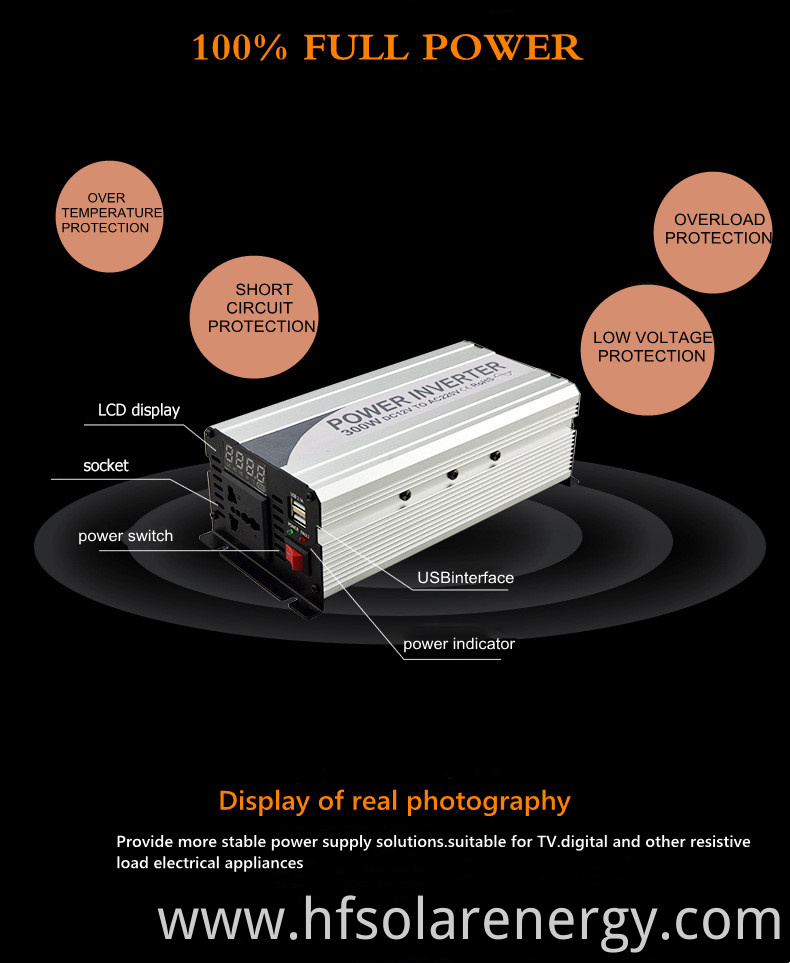 500w pure sine wave inverter